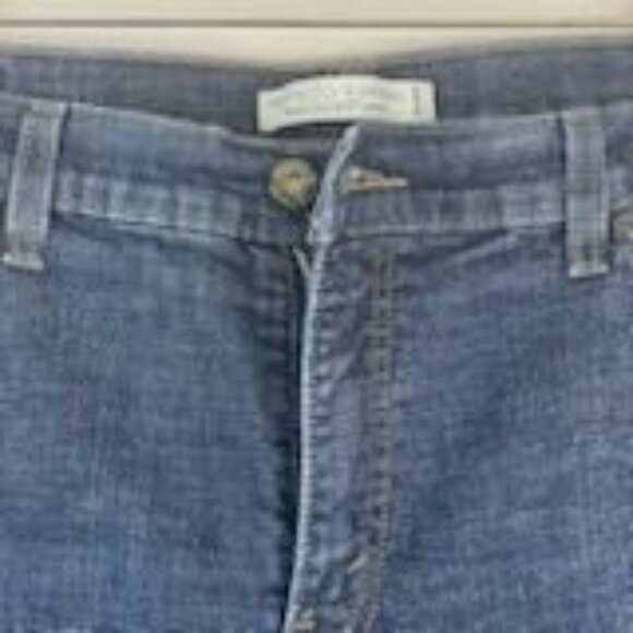 Levis Perfectly Slimming Jeans 16 M High Rise Boot Cut Stretch Medium Wash - Picture 8 of 11